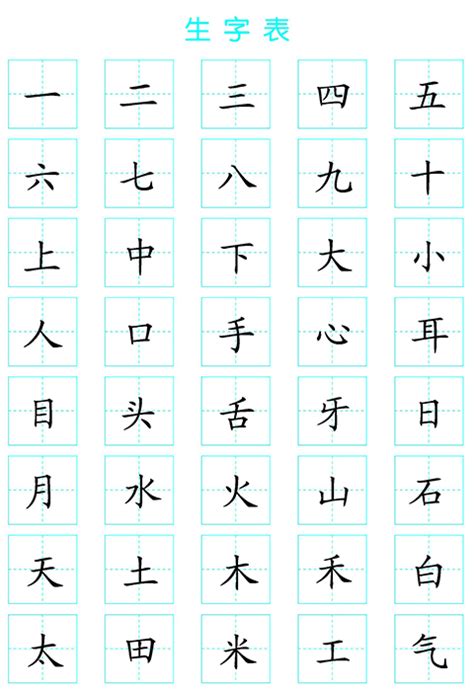 三畫字|笔画3画的字